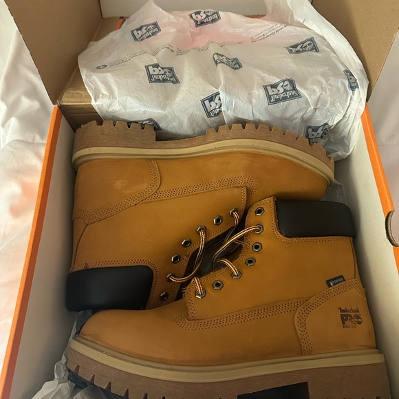 Timberland PRO Direct Attach 6" WP Boots in Tan - Picture 4 of 4